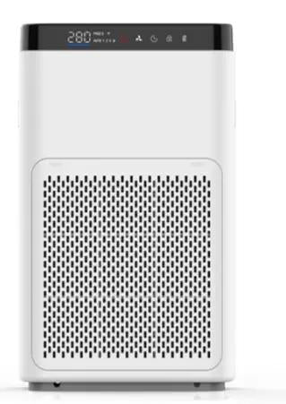 A3F HEPA Air Purifier for Allergies and Asthma, Smoke Odors, Large Rooms, Home, Pets, Mold, Dust Air Purifier HEPA Air cleaner for home office,Wifi Connected White