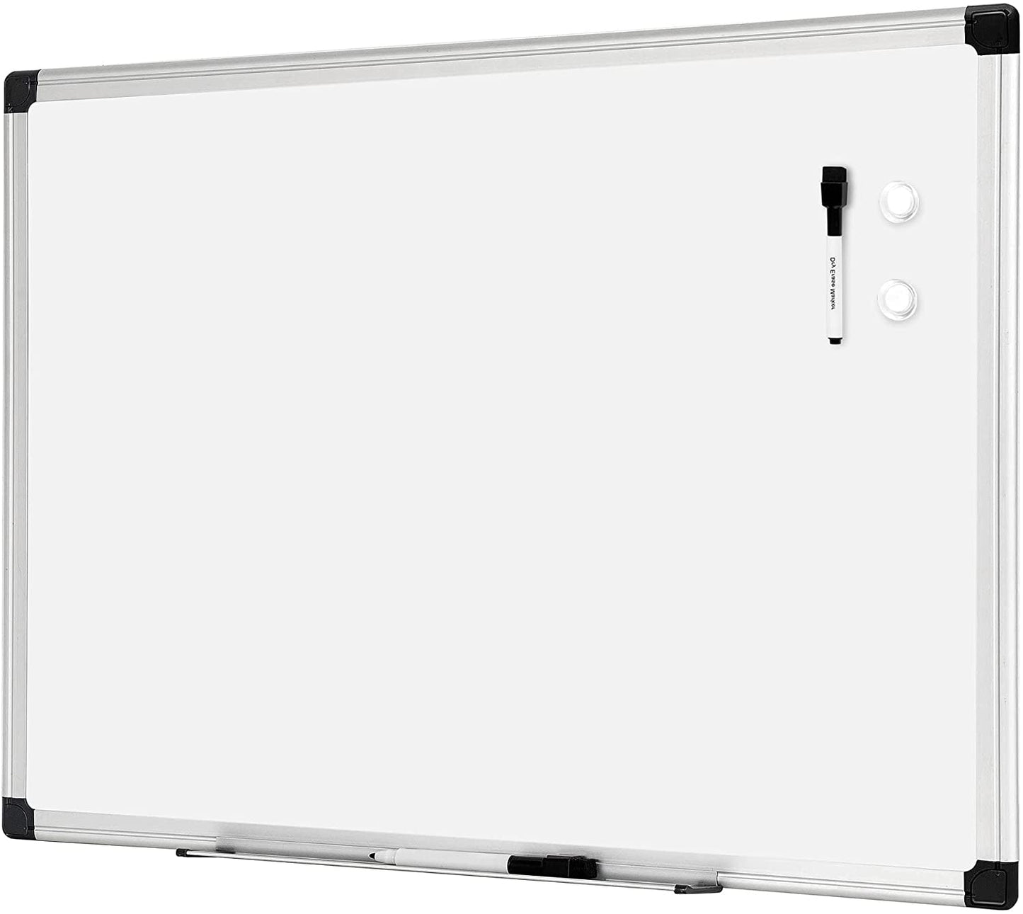 Deli Magnetic Dry Erase White Board, 36 x 24-Inch Whiteboard - Silver Aluminum Frame