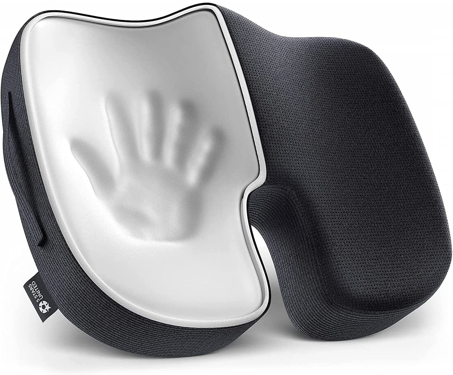 VUSIGN Memory Foam Seat Cushion - Chair Pillow, Drive Universal Gel and Memory Foam Posterior Seat Cushion