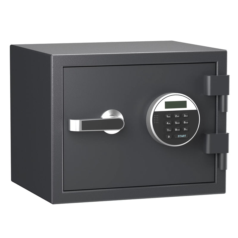 LOCKSWORTH Fireproof and Waterproof Steel Home Safe with Dial Combination Lock, 1.23 Cubic Feet