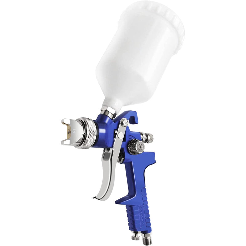 Deli Spray Gun Gravity Feed, 600CC Capacity, with 1.4mm Nozzle Professional Air Paint Sprayer Spray Guns for Painting Cars
