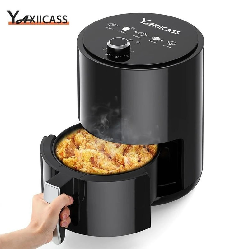 3.2L Large Capacity Air Fryer 360° Baking Deep Fryer Without Oil With Timer Control Electric Oven For Home Smart Frier