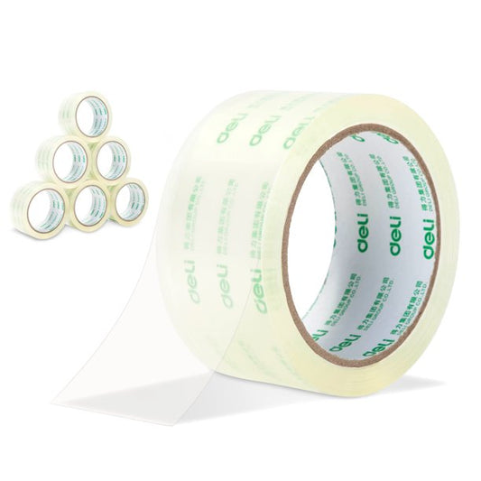 Deli Long Lasting Storage Packaging Tape, 1.88 in x 60 yd, 6 Rolls