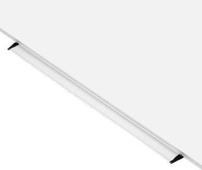 Deli Magnetic Dry Erase White Board, 35 x 47-Inch Whiteboard - Silver Aluminum Frame