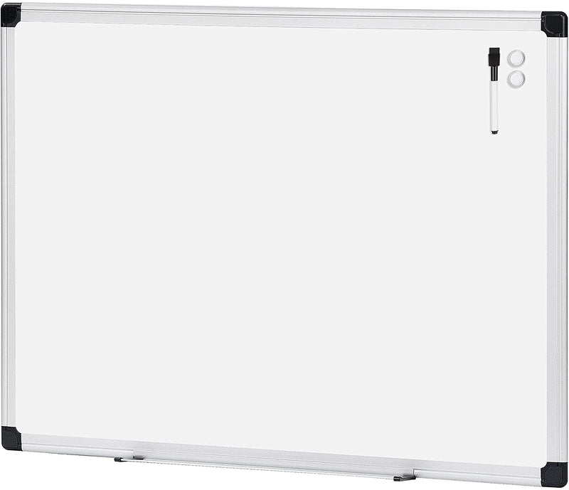 Deli Magnetic Dry Erase White Board, 35 x 47-Inch Whiteboard - Silver Aluminum Frame